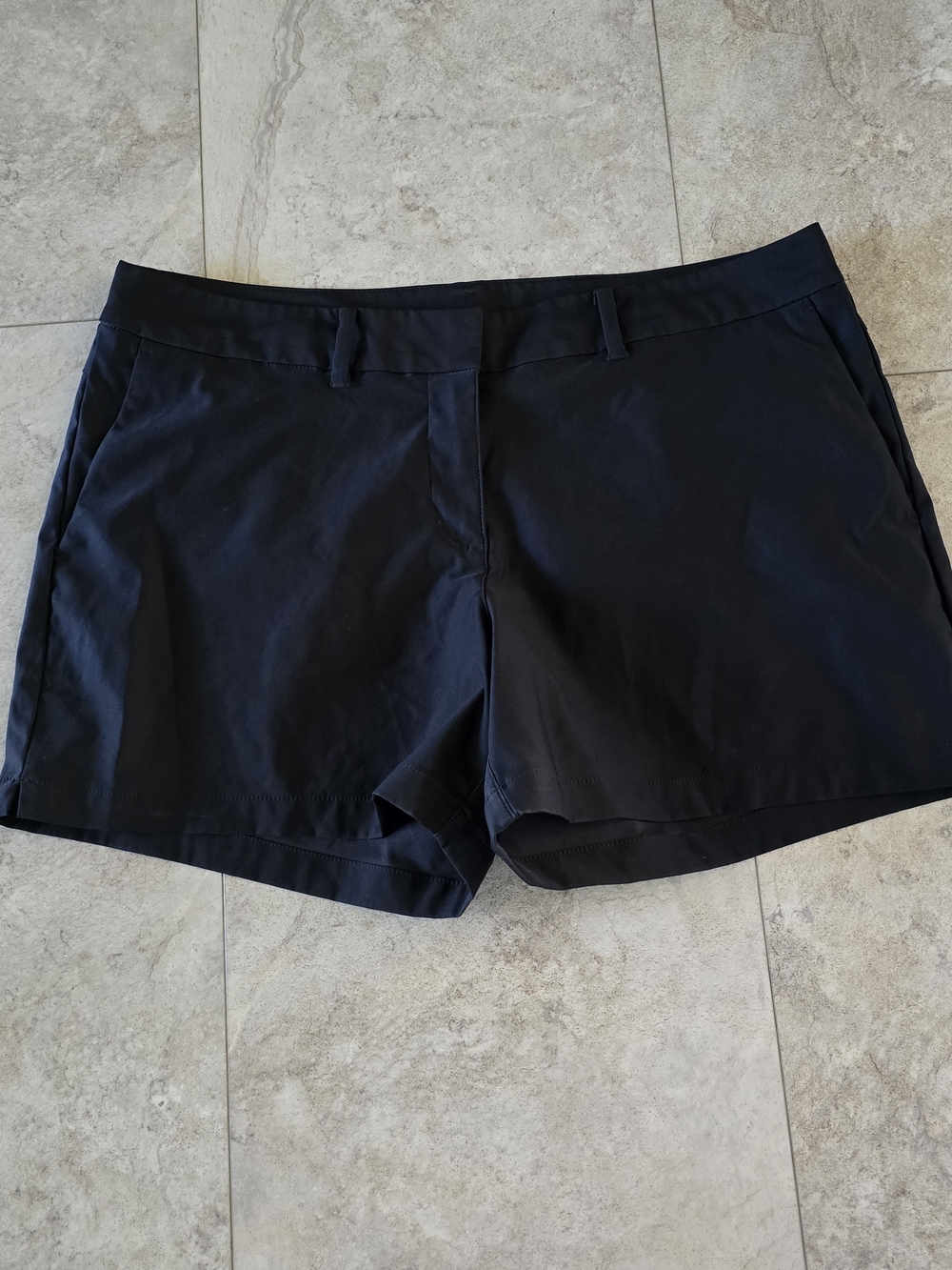 Nike Golf Black Tour Performance Dri-fit Womens Shorts Sz 12